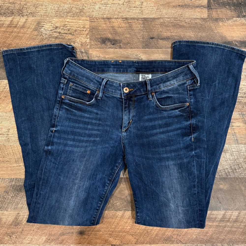 &DENIM Low Rise Dark Wash Bootcut Jean